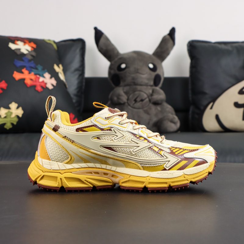 Off White Be Right Back Creamy yellow Reps - Image 3