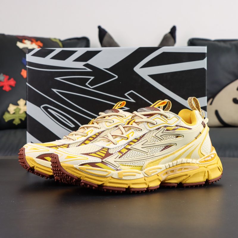 Off White Be Right Back Creamy yellow Reps