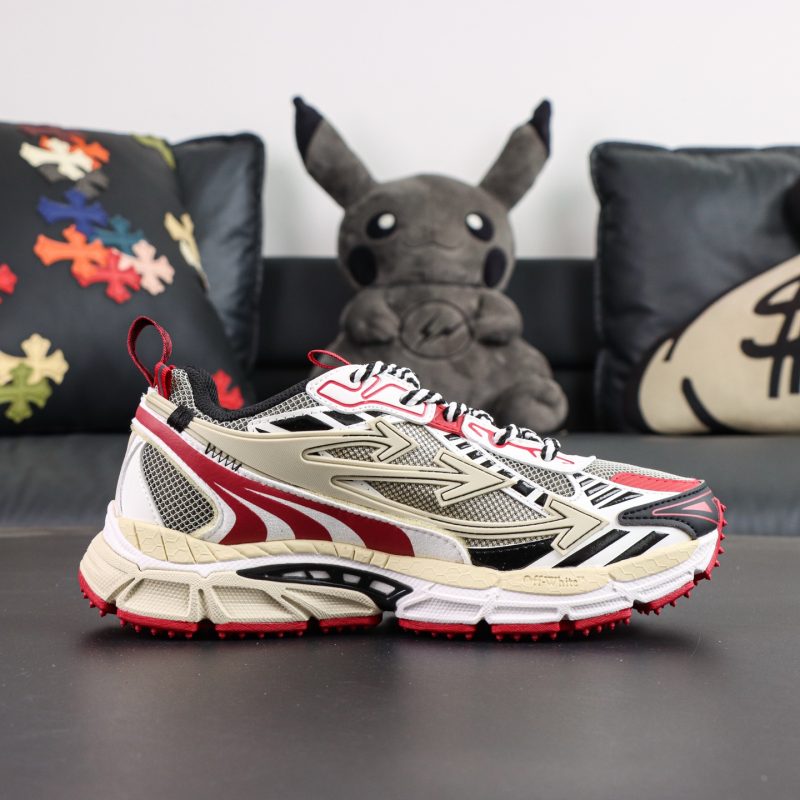 Off White Be Right Back Khaki Red Reps - Image 3