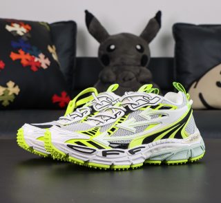 Off White Be Right Back Neon Green Reps