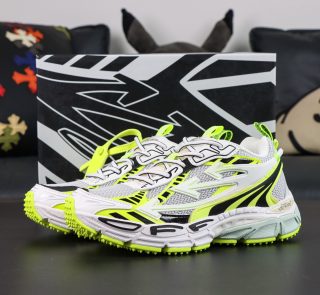 Off White Be Right Back Neon Green Reps - Image 2