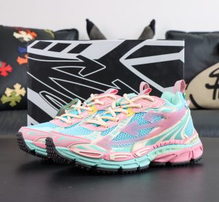 Off White Be Right Back Pink Blue