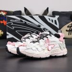 Off White Be Right Back Pink Butterfly