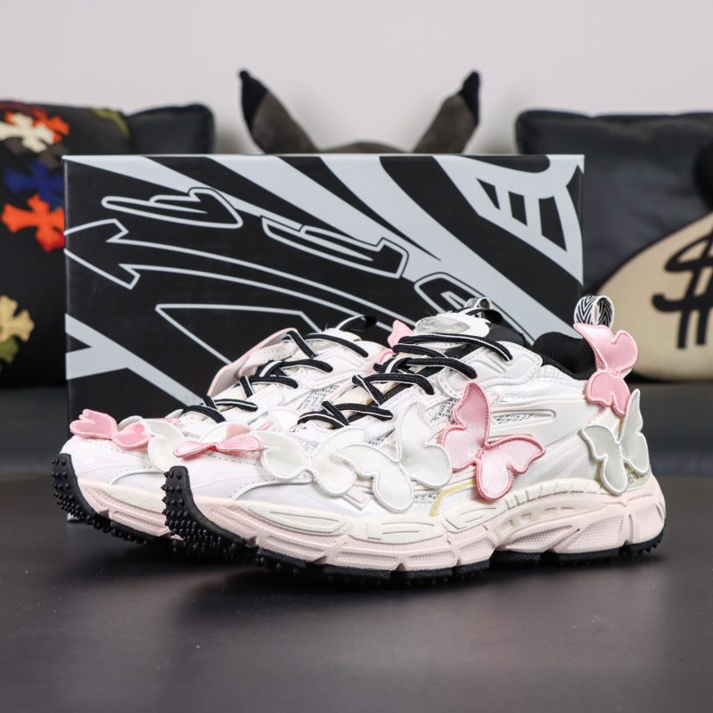 Off White Be Right Back Pink Butterfly