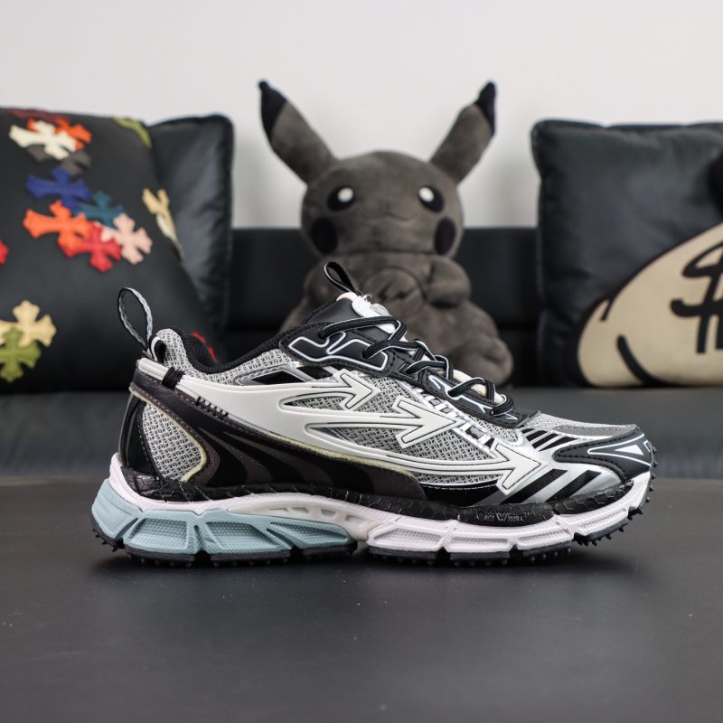 Off White Be Right Back Silvery White - Image 3