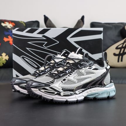 Off White Be Right Back Silvery White