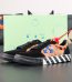 Off White Low Vulcanised Black Blue