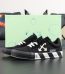 Off White Low Vulcanised Black White 2018