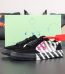 Off White Low Vulcanised Black White Pink