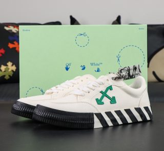 Off White Low Vulcanised White Green