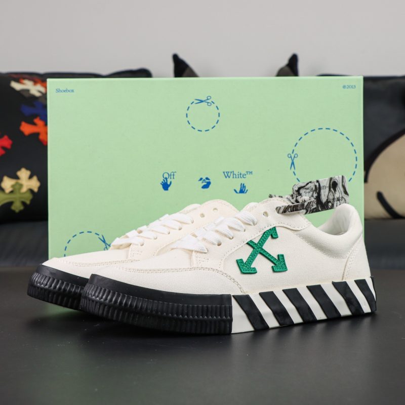 Off White Low Vulcanised White Green