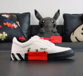 Off White Low Vulcanised White Purple - Image 3