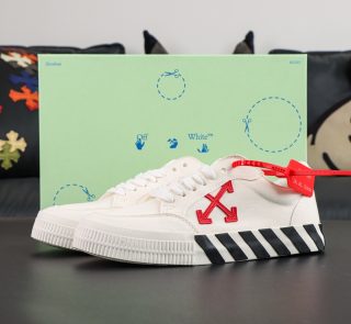 Off White Low Vulcanised White Red