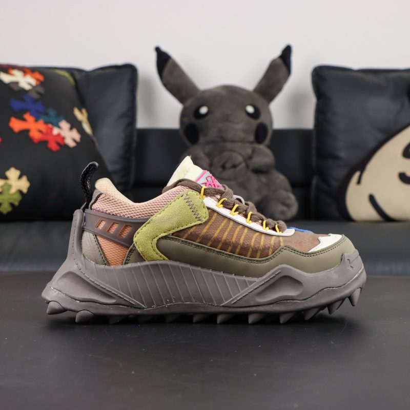 Off White ODSY 1000 Brown Blue Reps - Image 3