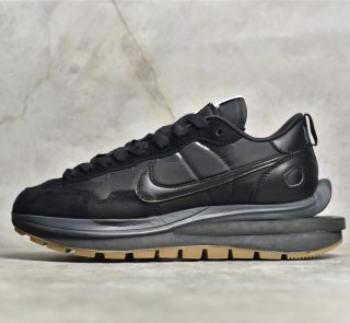 Sacai × Nike VaporWaffle "Black and gum" Reps