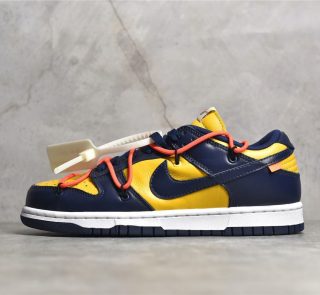 off white dunk university gold reps
