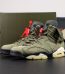 Travis Scott Jordan 6 Medium Olive Reps with Travis Scott-style box
