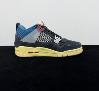 Union LA×Air Jordan 4 Retro "Off Noir" Reps - Image 3