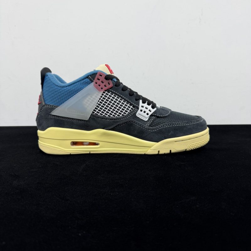 Union LA×Air Jordan 4 Retro "Off Noir" Reps - Image 3