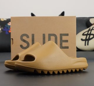 UA Yeezy Slide "Ochre" Reps