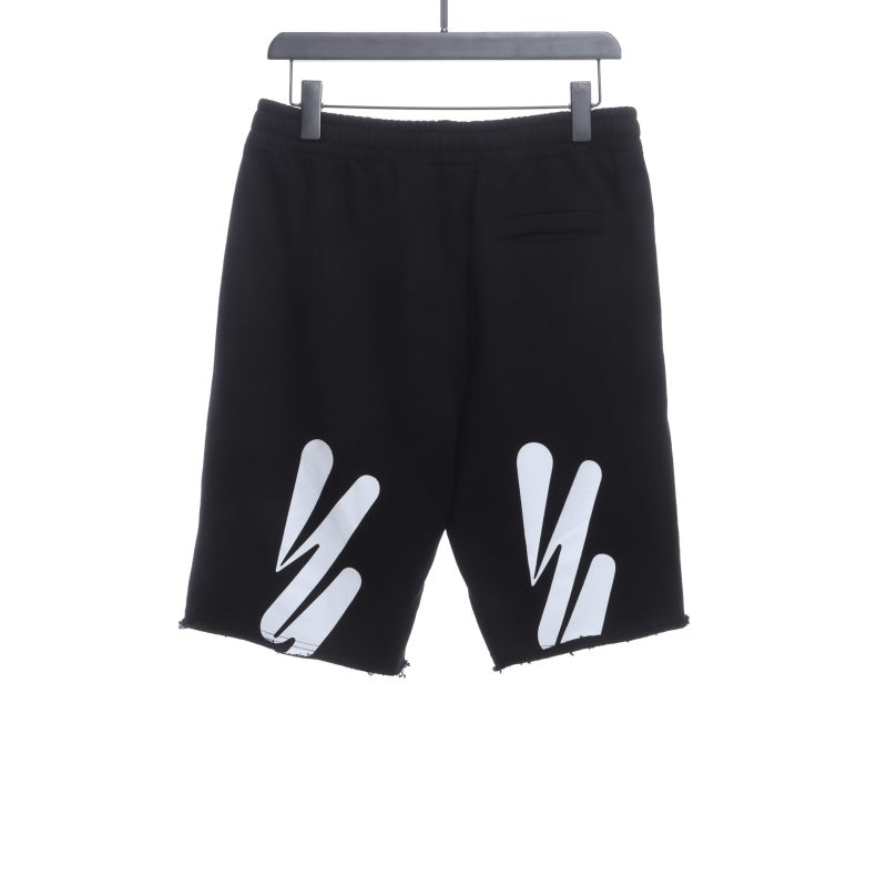 Off-White ECG Printed Shorts
