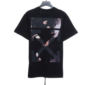 Off-White Angel Oil Painting T-Shirt