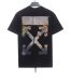 Off-White Oil Painting Printing Black T-Shirt
