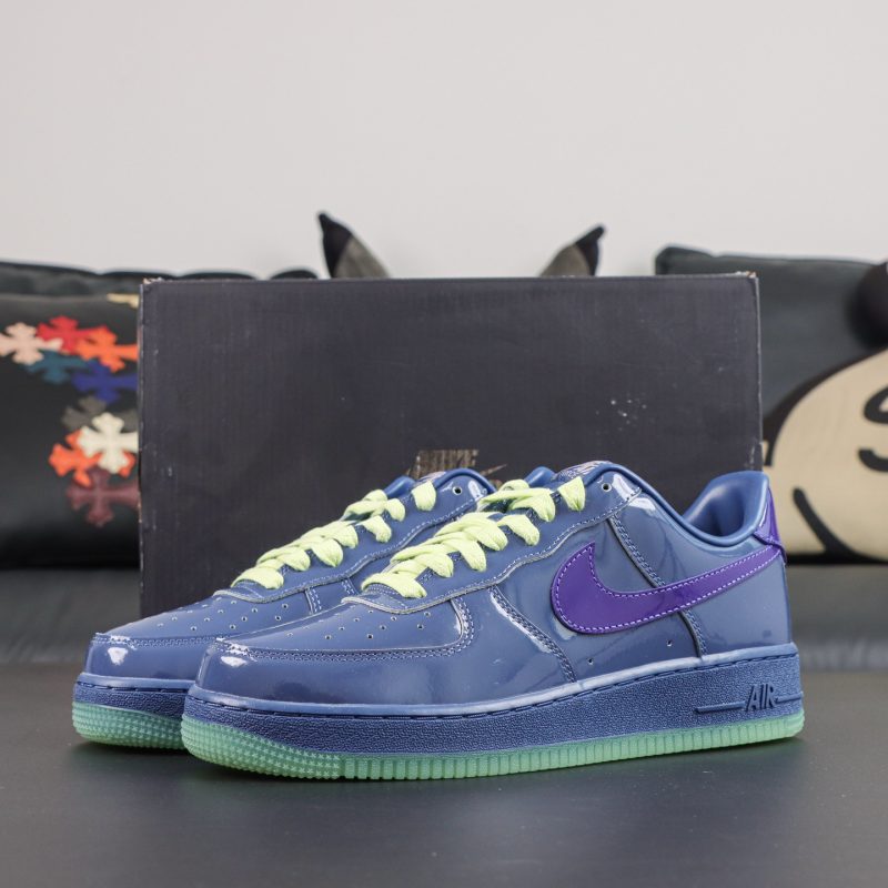 Air Force 1 Low Mystic Navy Patent Leather Pack