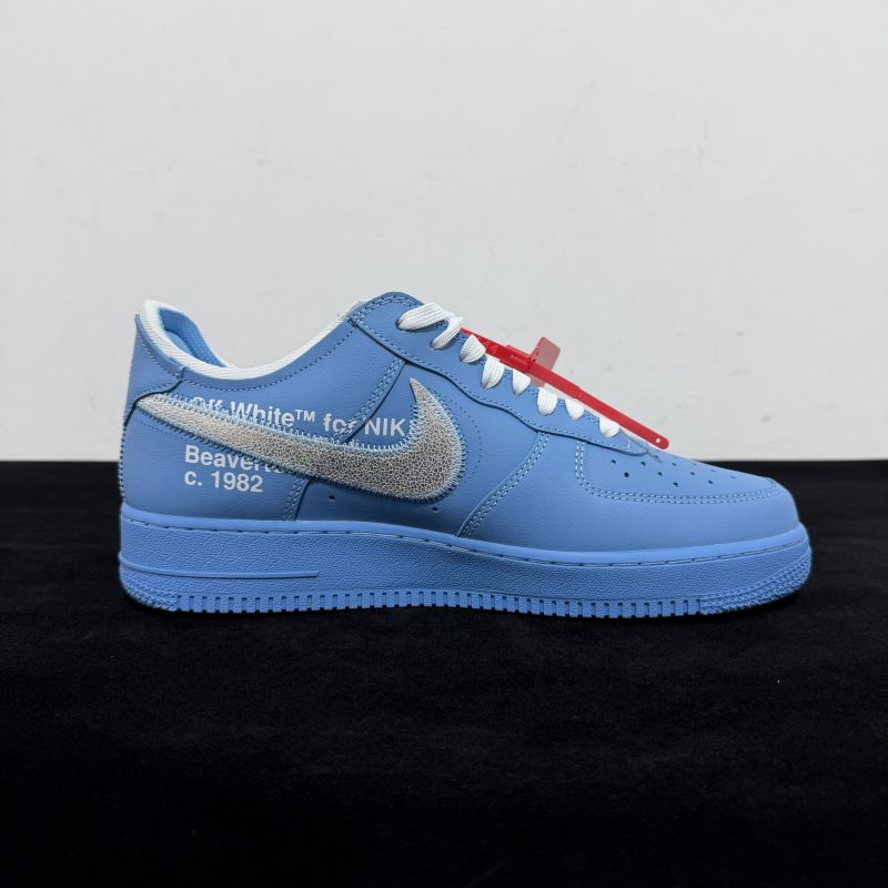 Inside view of Air Force 1 Off White UNC Reps