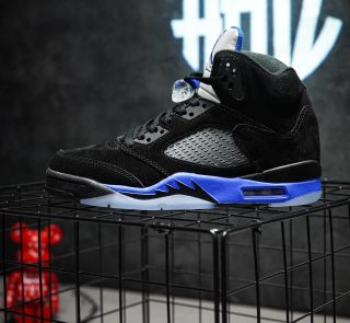 air jordan5 racer blue