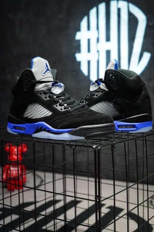 air jordan5 racer blue