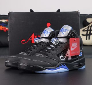 Awake NY x Air Jordan 5 Reps with box and black suede