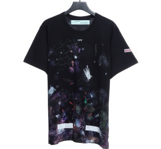 Off-White Fireworks T-Shirt Black