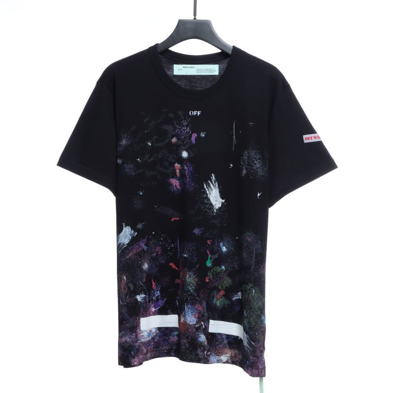 Off-White Fireworks T-Shirt Black