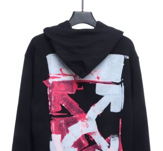 Off-White Acrylic Arrow Hoodie - Image 3