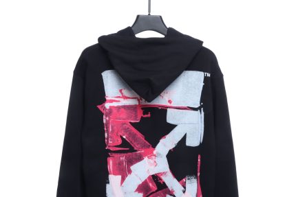 Off-White Acrylic Arrow Hoodie - Image 3