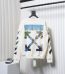 Off-White Oil Painting Printed White Hoodie