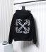 Off-White White Embroidered Arrow Hoodie