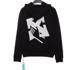 Off-White Palm Cut Printed Hoodie