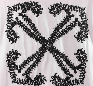 Off-White Embroidered Arrow White T-Shirt - Image 3
