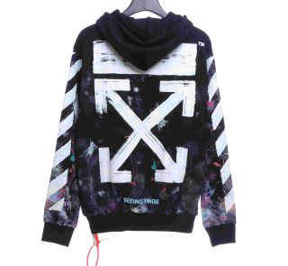 Off-White Starry Sky Zipper Hoodie