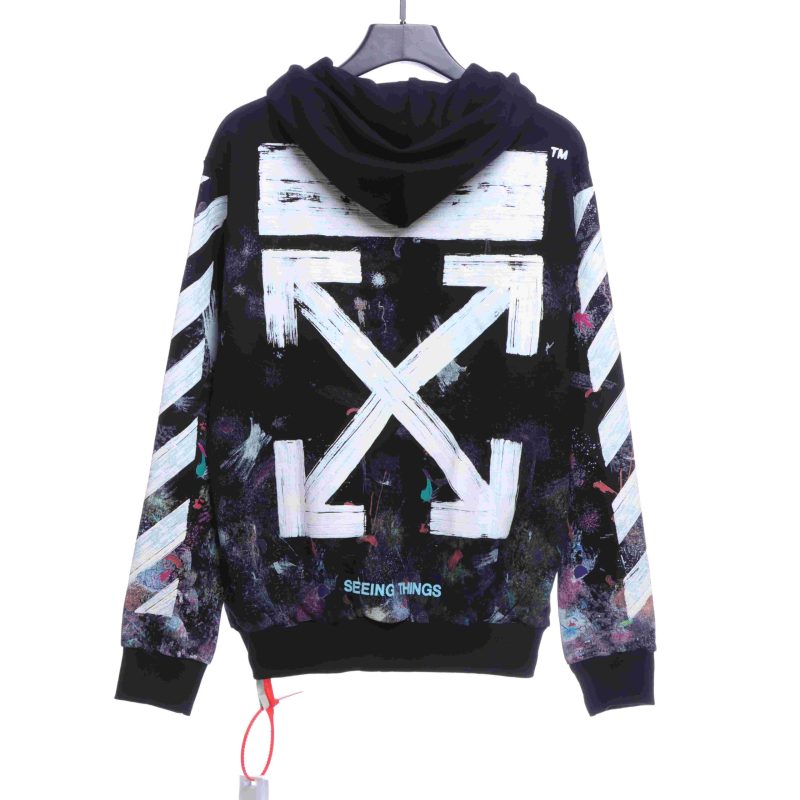 Off-White Starry Sky Zipper Hoodie
