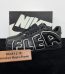 CPFM Air Force 1 Black Reps with box displayed on table