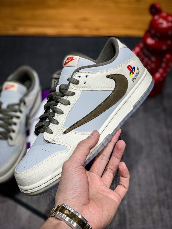 Travis Scott PlayStation Dunks reps on hand