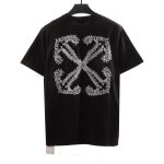 Off-White Embroidered Arrow Black T-Shirt