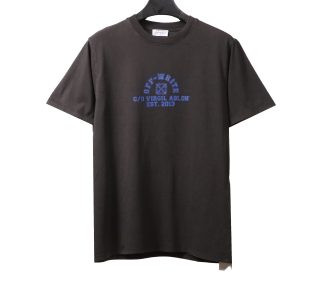 Off-White C/O Virgil Abloh Crackled Print T-Shirt