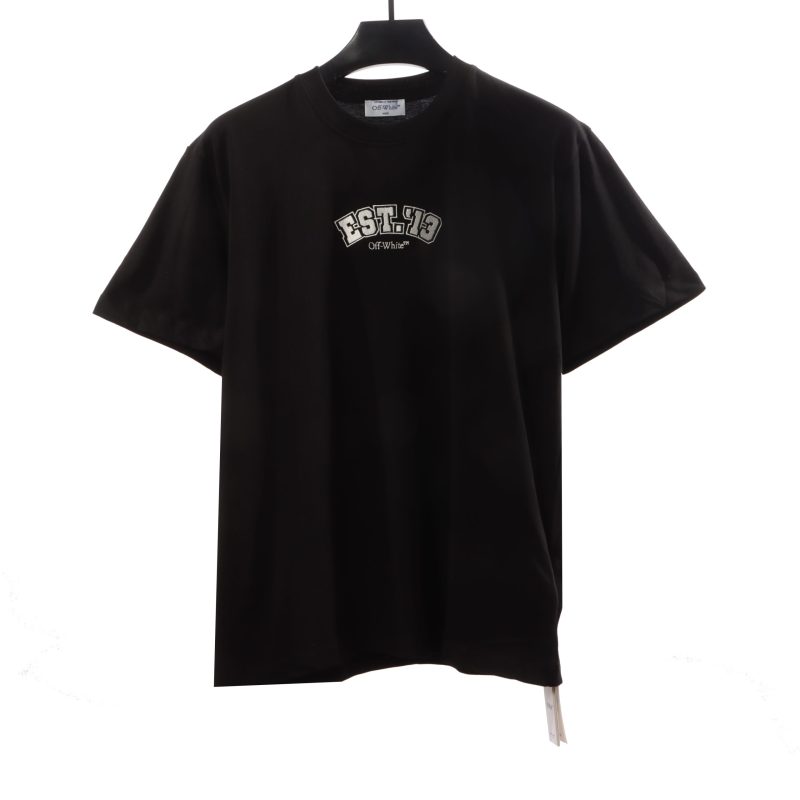 Off-White Multiple Logos Black T-Shirt - Image 3