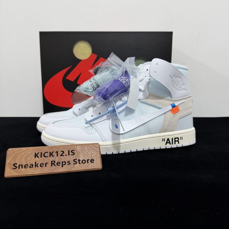 Jordan 1 High Alaska Reps with box displayed on table