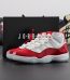 Jordan 11 Cherry reps with varsity red patent leather and box