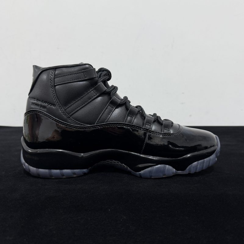 Inside view of Jordan 11 Comme des Garcons Homme Plus Reps